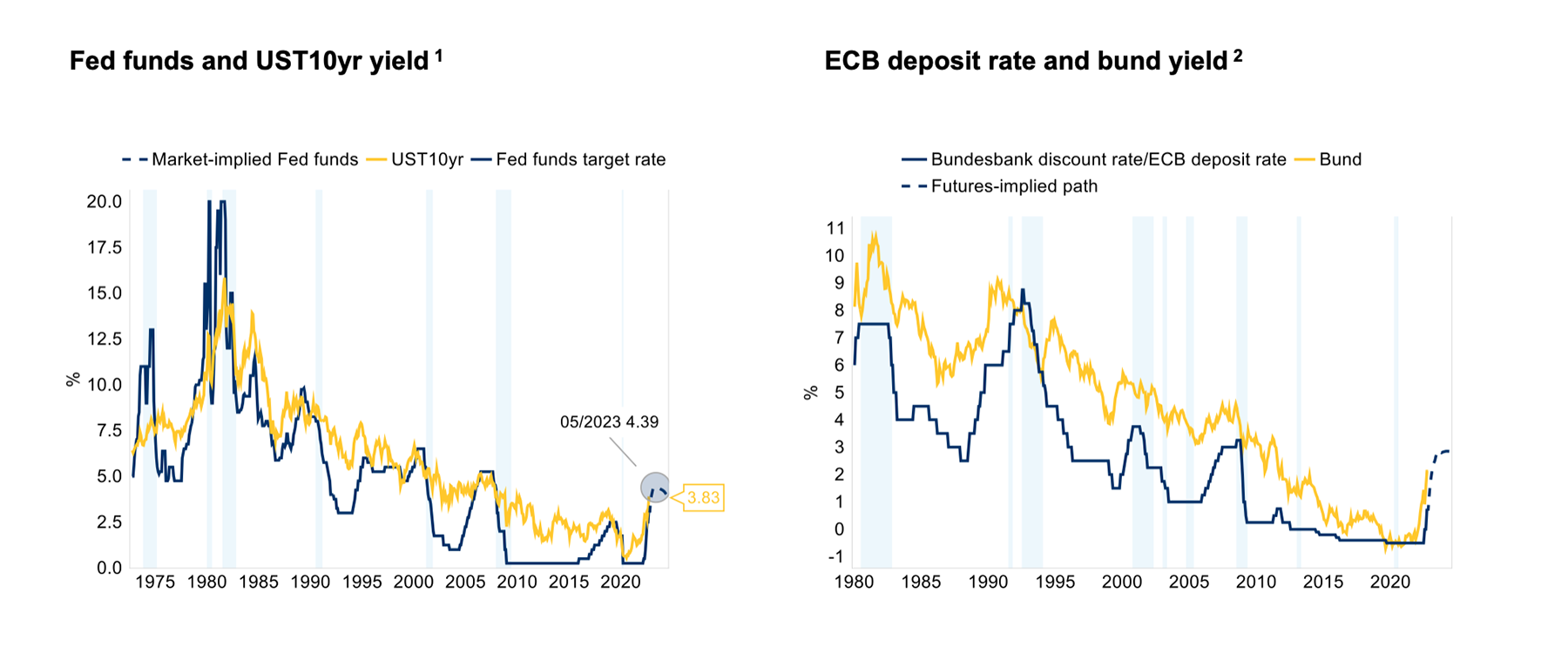 Higher rates, negative returns